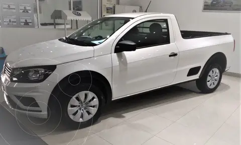 Volkswagen Saveiro 1.6 Cabina Simple Trendline nuevo color Blanco financiado en cuotas(anticipo $830.000 cuotas desde $47.000)
