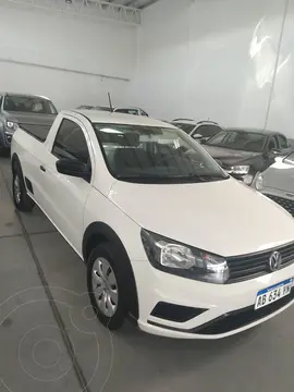 Volkswagen Saveiro 1.6 Cabina Simple Safety usado (2017) color Blanco Cristal precio $18.500.000
