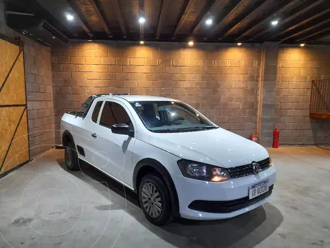 Volkswagen Saveiro 1.6 Cabina Extendida Safety usado (2014) color Blanco precio $15.500.000