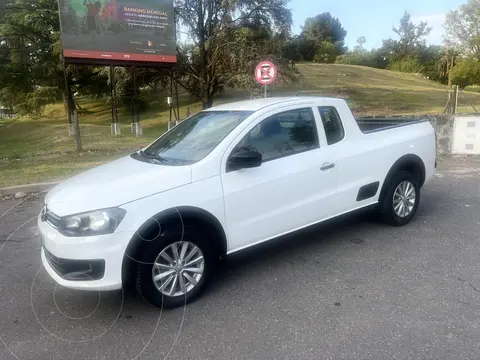 Volkswagen Saveiro 1.6 Cabina Extendida Safety + Pack High usado (2014) color Blanco precio $15.500.000