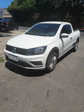 Volkswagen Saveiro 1.6 Cabina Extendida Safety usado (2017) color Blanco precio $3.400.000