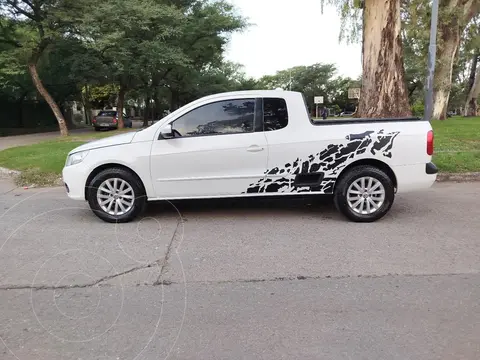 Volkswagen Saveiro 1.6 Cabina Extendida usado (2012) color Blanco precio $13.800.000