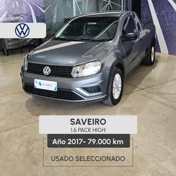 Volkswagen Saveiro SAVEIRO 1.6 L/13 C/EXT SAF. P/HIGH usado (2017) color Gris Oscuro precio $18.900.000