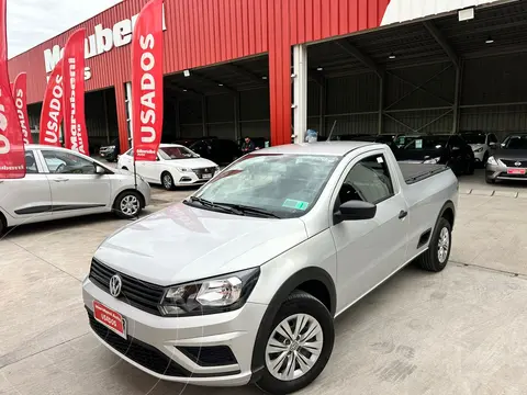 Volkswagen Saveiro 1.6L Cabina Simple usado (2023) color Plata financiado en cuotas(pie $1.950.000)