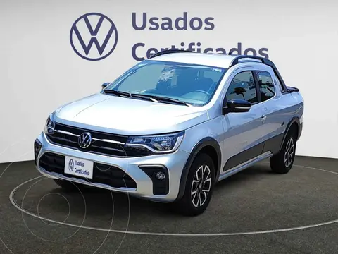 Volkswagen Saveiro Extreme usado (2024) color Plata financiado en mensualidades(enganche $106,275 mensualidades desde $8,130)