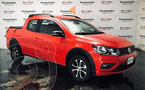 Volkswagen Saveiro Pepper (Doble Cabina) usado (2020) color Rojo Flash financiado en mensualidades(enganche $74,000 mensualidades desde $8,745)