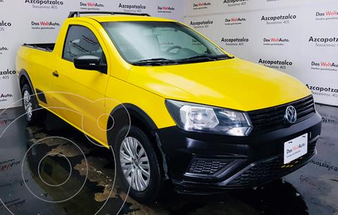 Volkswagen Saveiro Robust (Cabina Sencilla) usado (2019) color Blanco Candy financiado en mensualidades(enganche $46,000 mensualidades desde $5,598)