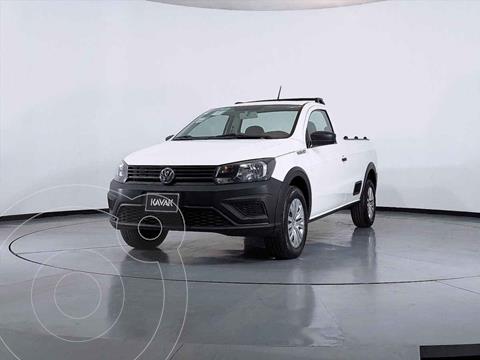 Volkswagen Saveiro Robust (Cabina Sencilla) A/A usado (2020) color Blanco precio $269,999