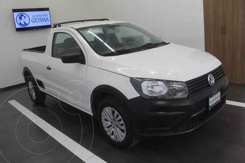 Volkswagen Saveiro Robust (Cabina Sencilla) A/A usado (2019) color Blanco precio $239,000