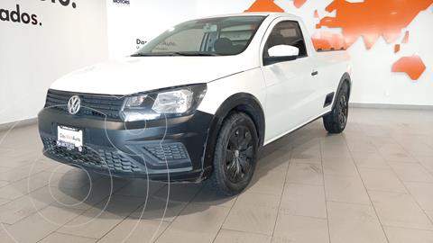 Volkswagen Saveiro Starline usado (2017) color Blanco financiado en mensualidades(enganche $52,042 mensualidades desde $6,331)