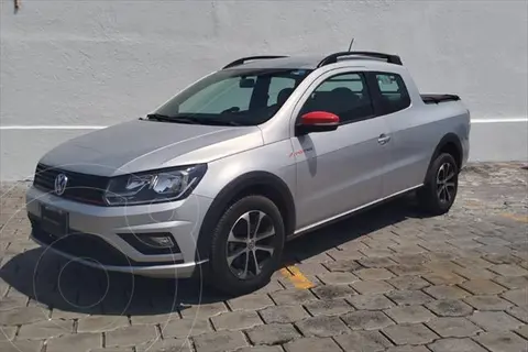 Volkswagen Saveiro Pepper CD usado (2021) color plateado precio $346,900