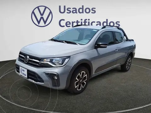 Volkswagen Saveiro Extreme usado (2025) color Gris financiado en mensualidades(enganche $103,795 mensualidades desde $7,940)