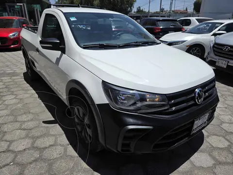 Volkswagen Saveiro Robust usado (2025) color Blanco financiado en mensualidades(enganche $77,938 mensualidades desde $6,581)
