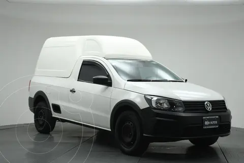 Volkswagen Saveiro Starline AC usado (2018) color Blanco precio $221,000