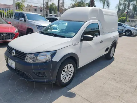 Volkswagen Saveiro Robust (Cabina Sencilla) A/A usado (2020) color Blanco precio $219,000