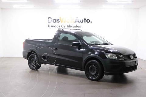 foto Volkswagen Saveiro Robust (Cabina Sencilla) A/A usado (2020) color Negro precio $230,000