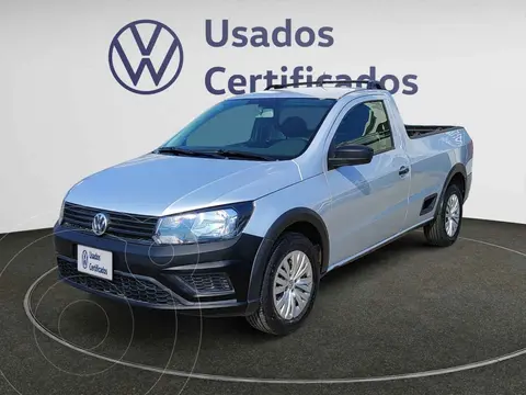Volkswagen Saveiro Robust usado (2022) color Plata financiado en mensualidades(enganche $64,038 mensualidades desde $4,899)