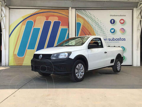 Volkswagen Saveiro Starline AC usado (2017) color Blanco precio $112,000