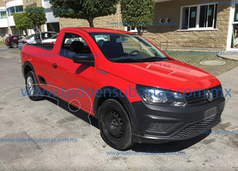 Volkswagen Saveiro Robust (Cabina Sencilla) A/A usado (2019) color Rojo precio $129,000