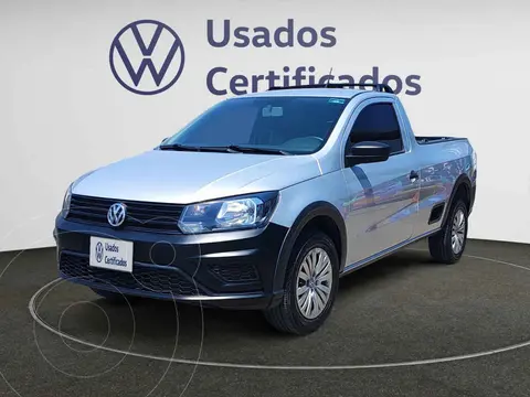 Volkswagen Saveiro Robust usado (2023) color Plata financiado en mensualidades(enganche $75,183 mensualidades desde $5,752)
