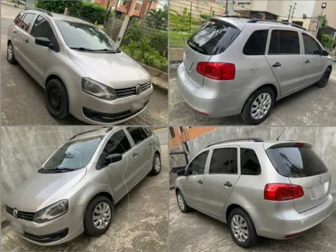 Volkswagen Spacefox Highline 1.6L usado (2012) color Plata precio u$s11.000