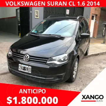 foto Volkswagen Suran SURAN 1.6 COMFORTLINE  L/14 ABS usado (2014) color Negro precio $3.600.000