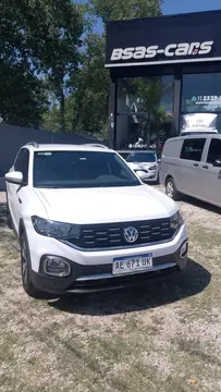 Volkswagen T-Cross Highline Aut usado (2021) color Blanco financiado en cuotas(anticipo $1.600.000 cuotas desde $360.000)