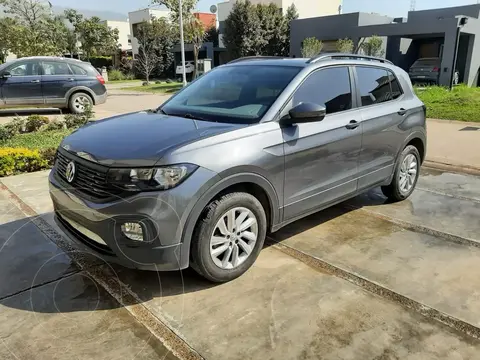 Volkswagen T-Cross Trendline MSi usado (2021) color Gris financiado en cuotas(anticipo $3.000.000 cuotas desde $395.000)