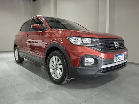 Volkswagen T-Cross 170 TSi usado (2024) color Rojo Carmesin precio $31.500.000