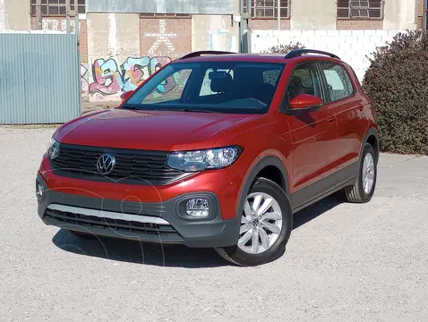 Volkswagen T-Cross 170 TSi nuevo color Rojo financiado en cuotas(anticipo $16.000.000)