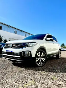 Volkswagen T-Cross Highline 200 TSi Aut usado (2021) color Blanco financiado en cuotas(anticipo $3.000.000 cuotas desde $395.000)