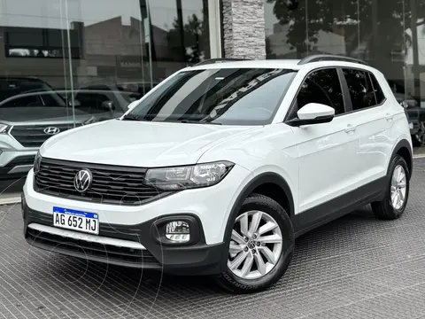 Volkswagen T-Cross 200 TSi Comfortline usado (2024) color Blanco financiado en cuotas(cuotas desde $300.000)