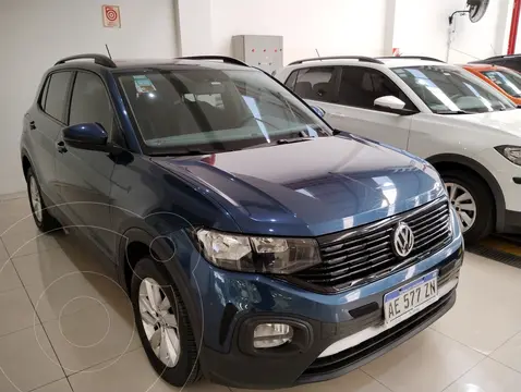 Volkswagen T-Cross Trendline MSi usado (2021) color Azul precio $22.610.000