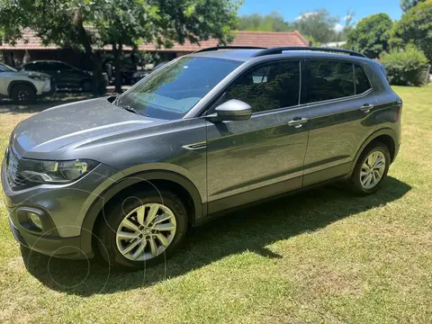 Volkswagen T-Cross Comfortline 200 TSi usado (2021) color Azul financiado en cuotas(anticipo $3.000.000 cuotas desde $395.000)