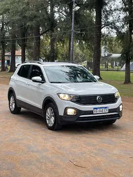 Volkswagen T-Cross 170 TSi Trendline usado (2024) color Blanco financiado en cuotas(anticipo $7.000.000)