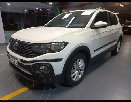 Volkswagen T-Cross 170 TSi usado (2023) color Blanco financiado en cuotas(anticipo $3.000.000)
