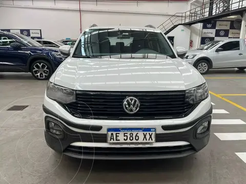 Volkswagen T-Cross Trendline usado (2021) color Blanco precio $24.000.000