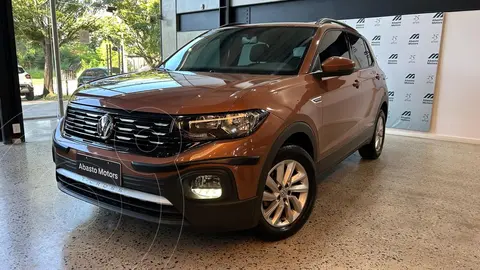 Volkswagen T-Cross 1.0 200 Tsi Comfortline Tip. usado (2021) color Marrn precio $27.900.000