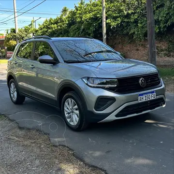 Volkswagen T-Cross 170 TSi Trendline usado (2024) color Gris Platino financiado en cuotas(anticipo $4.999.999)