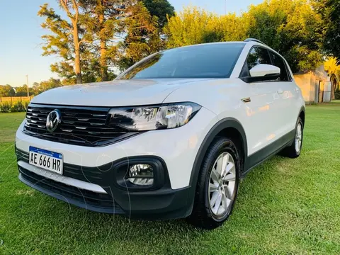 Volkswagen T-Cross Comfortline MSi usado (2021) color Blanco financiado en cuotas(anticipo $3.000.000 cuotas desde $395.000)