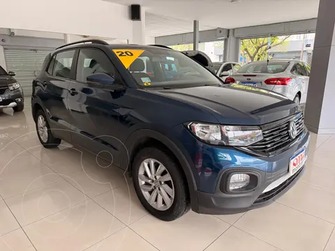 Volkswagen T-Cross Trendline MSi usado (2020) color Azul precio $24.500.000