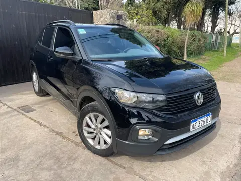 Volkswagen T-Cross Trendline usado (2020) color Negro financiado en cuotas(anticipo $17.000.000 cuotas desde $360.000)