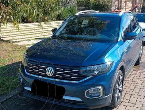 Volkswagen T-Cross Highline Aut usado (2021) color Azul Egeo financiado en cuotas(anticipo $8.136.000 cuotas desde $341.000)