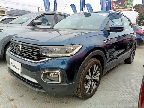 Volkswagen T-Cross 1.0L Comfortline Aut usado (2023) color Azul Noruega precio $23.490.000