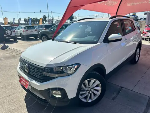 Volkswagen T-Cross 1.0L Trendline usado (2023) color Blanco financiado en cuotas(pie $2.600.000)