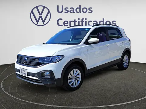 Volkswagen T-Cross Trendline usado (2024) color Blanco financiado en mensualidades(enganche $99,708 mensualidades desde $7,628)