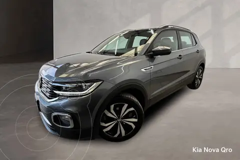 Volkswagen T-Cross Highline usado (2022) color Gris financiado en mensualidades(enganche $102,188 mensualidades desde $8,772)