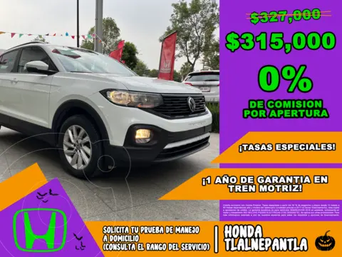 Volkswagen T-Cross Trendline usado (2023) color Blanco precio $315,000