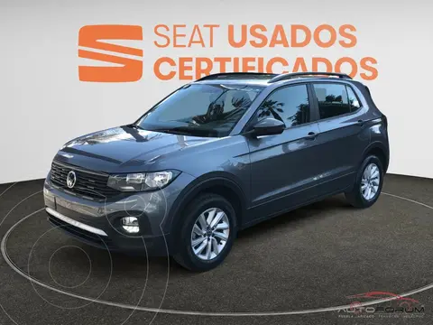 Volkswagen T-Cross Trendline usado (2024) color Gris financiado en mensualidades(enganche $80,618 mensualidades desde $10,487)