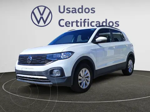 Volkswagen T-Cross Trendline usado (2023) color Blanco financiado en mensualidades(enganche $94,258 mensualidades desde $7,211)